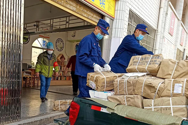 湖北消防搭建物资转运“新干线余吨(图5)