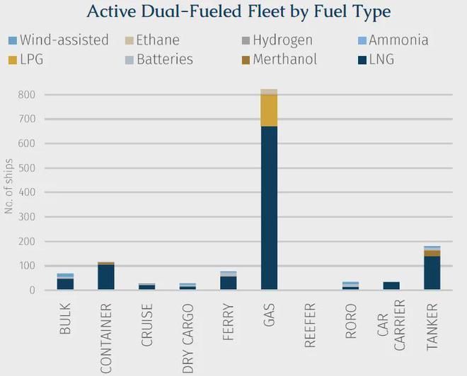 九游会J9：数据来了！全球干散货船都选择了什么替代燃料？(图2)