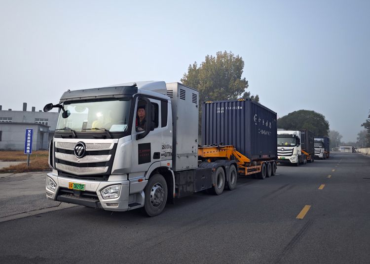 集装箱运输进京砂石骨料“零损耗”公铁联运助力减排增效(图3)