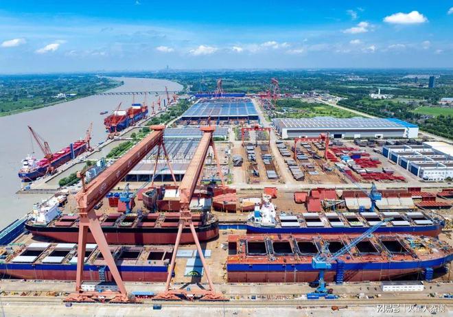 九游会J9：中国第一大民营造船基地：在手订单总额超过2500亿元远超日本(图2)