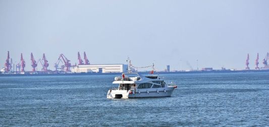 上半年潍坊港货物吞吐量22487万吨同比增长487%(图3)