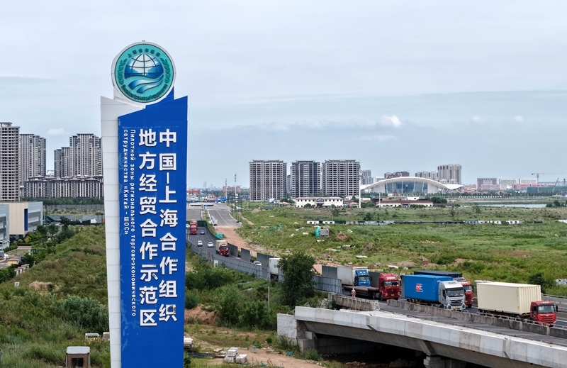 上合示范区对上合组织其他成员国进出口保持快速增长(图2)