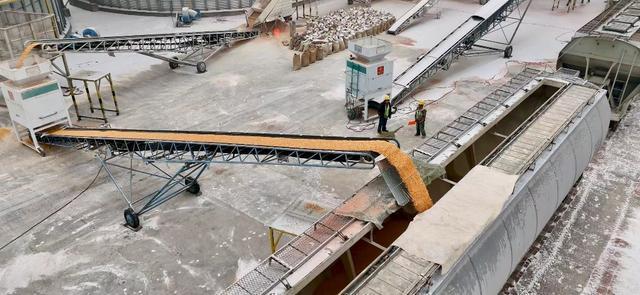 吉林开行首趟山东方向散粮专列(图2)