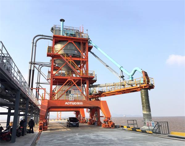 J9九游会：聚焦干散料装卸领域破局砂石中转痛点！(图4)