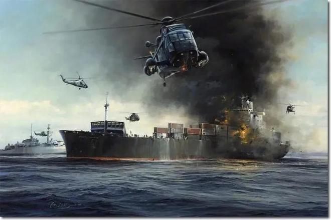 武装集装箱船是驱逐舰火力的玻璃大炮但展示的是血战到底的决心(图2)