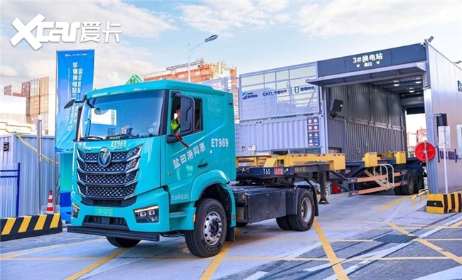 欧曼银河5M换电重卡再次交付盐田港助力绿色生态港口建设(图4)