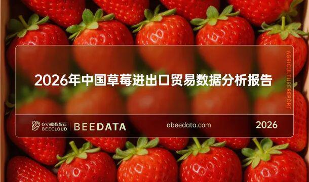 2025年中国草莓贸易大变局！净出口腰斩埃及成最大进口来源(图1)